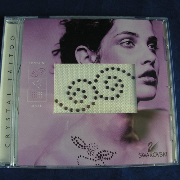 Swarovski Maze Crystal Tattoo - Picture 1 of 1